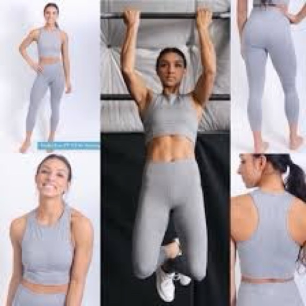Zyia Haze knit pocketed leggings